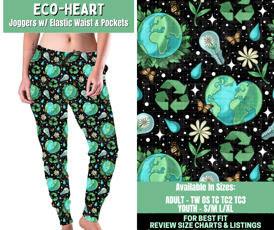 Preorder! Closes 1/7. ETA March. Eco-Heart Joggers