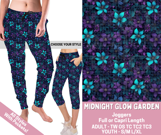 Preorder! Closes 2/23. ETA May. Midnight Glow Garden Combo Jogger Lengths