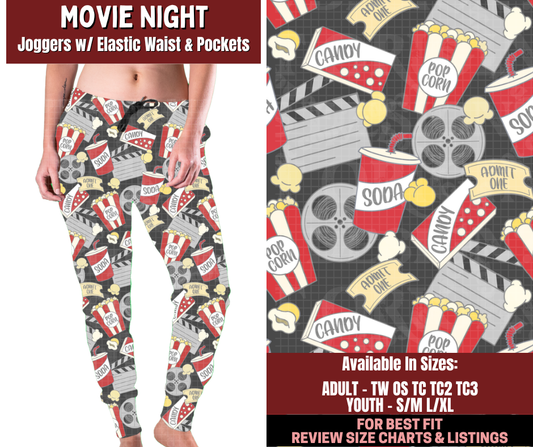 Preorder! Closes 2/4. ETA May. Movie Night Joggers