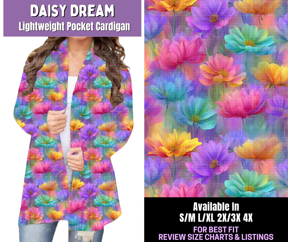 Preorder! Closes 12/18. ETA March. Daisy Dream Pocket Cardigan