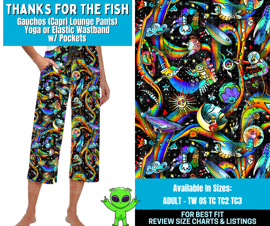 Preorder! Closes 2/11. ETA May. Thanks For The Fish Combo Lounge Lengths