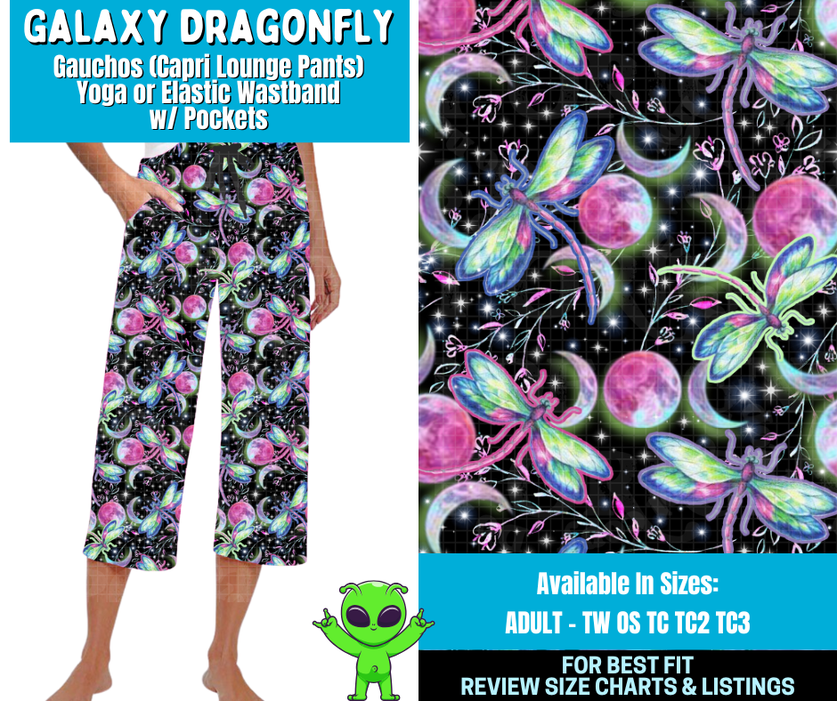 Preorder! Closes 2/11. ETA May. Galaxy Dragonfly Combo Lounge Lengths
