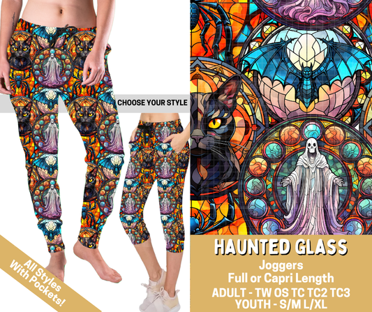 Preorder! Closes 2/26. ETA May. Haunted Glass Combo Jogger Lengths