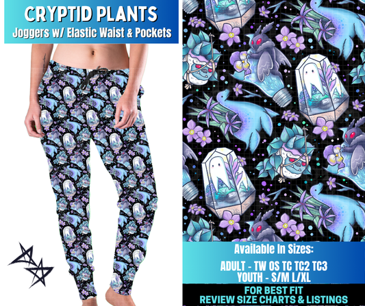 Preorder! Closes 12/17. ETA March. Cryptid Plants Joggers