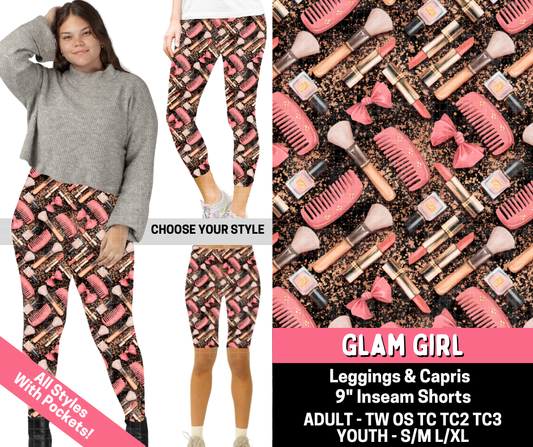 Preorder! Closes 5/28. ETA Aug. Glam Girl Combo Legging Lengths