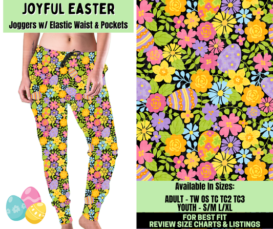 Preorder! Closes 1/19. ETA April. Joyful Easter Joggers