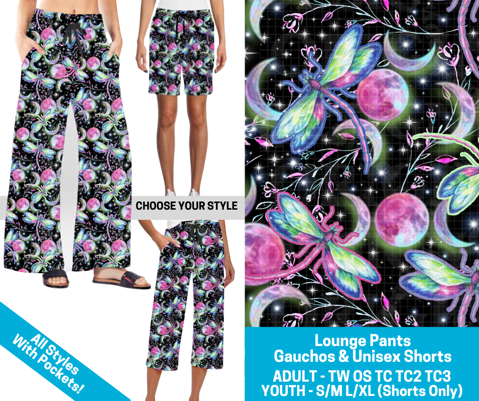 Preorder! Closes 2/11. ETA May. Galaxy Dragonfly Combo Lounge Lengths