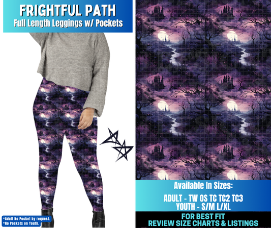 Preorder! Closes 12/17. ETA March. Frightful Path Full Length Leggings w/wo Pockets