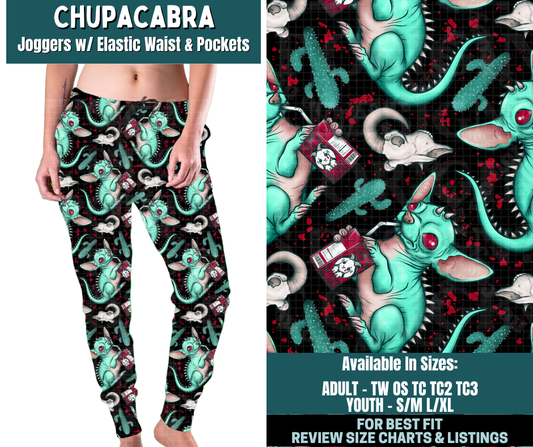 Preorder! Closes 2/5. ETA May. Chupacabra Joggers