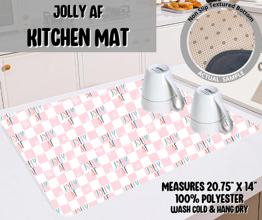 Preorder! Closes 9/10. ETA Dec. Jolly AF Kitchen Mat