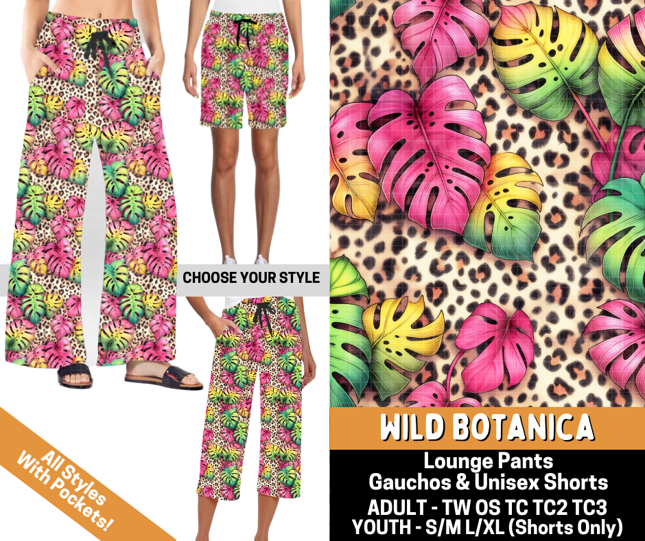 Preorder! Closes 6/1. ETA Sept. Wild Botanica Combo Lounge Lengths