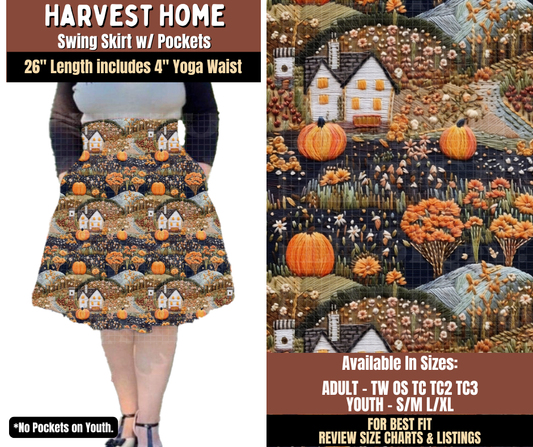 Preorder! Closes 7/27. ETA Oct. Harvest Home Swing Skirt