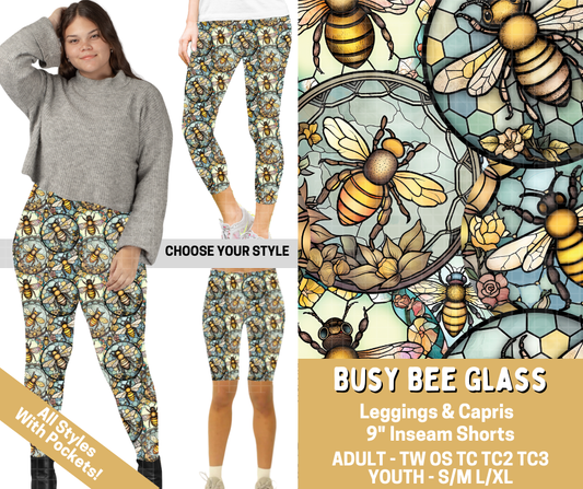 Preorder! Closes 2/26. ETA May. Busy Bee Glass Combo Legging Lengths