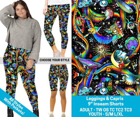 Preorder! Closes 2/11. ETA May. Thanks For The Fish Combo Legging Lengths