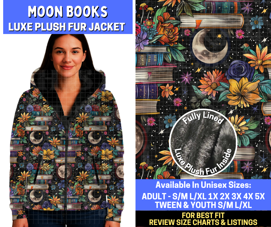 Preorder! Closes 10/20. ETA Jan. Moon Books Luxe Fur Jacket