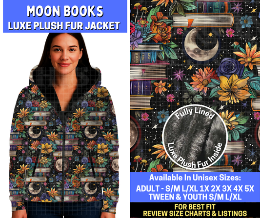 Preorder! Closes 10/20. ETA Jan. Moon Books Luxe Fur Jacket