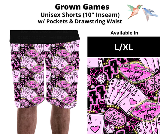Grown Games Unisex Shorts