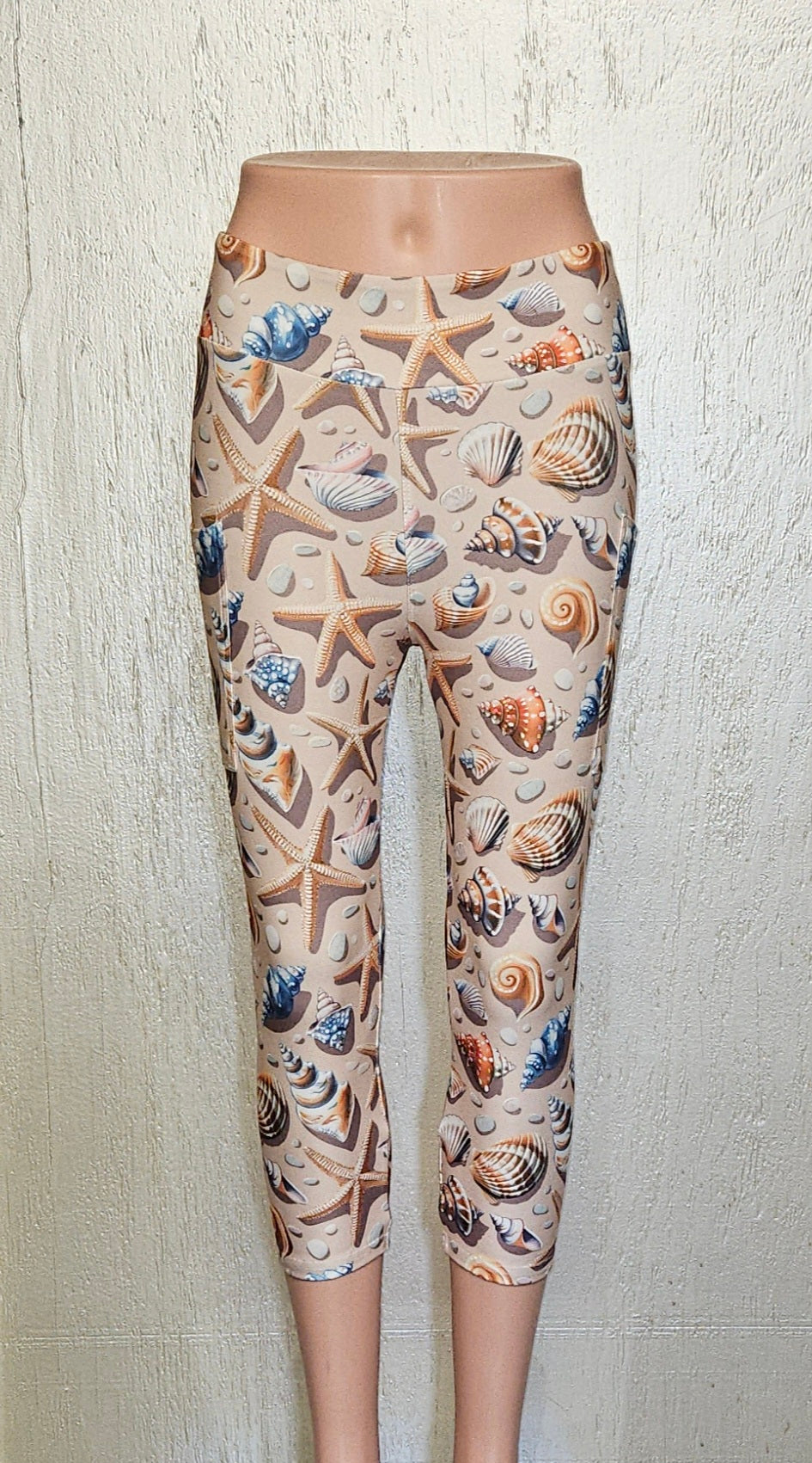 Starfish Beach capris with pockets