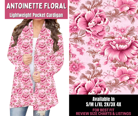 Preorder! Closes 11/10. ETA Jan. Antoinette Floral Pocket Cardigan