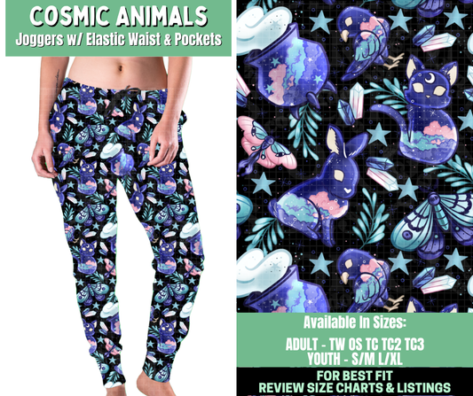 Preorder! Closes 1/7. ETA March. Cosmic Animals Joggers