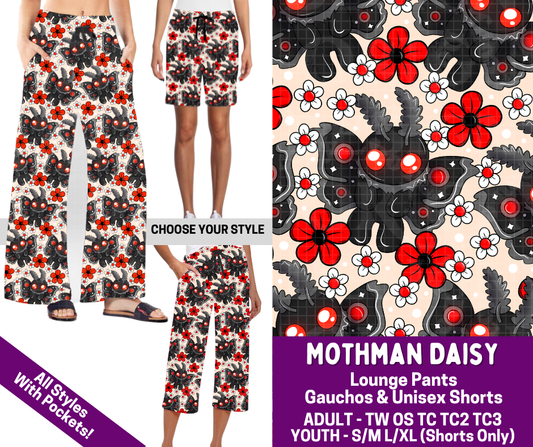 Preorder! Closes 2/19. ETA May. Mothman Daisy Combo Lounge Lengths