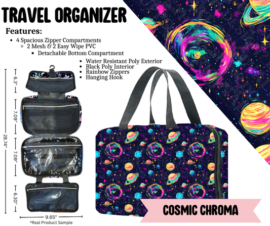 Preorder! Closes 3/30. ETA June. Cosmic Chroma Travel Organizer