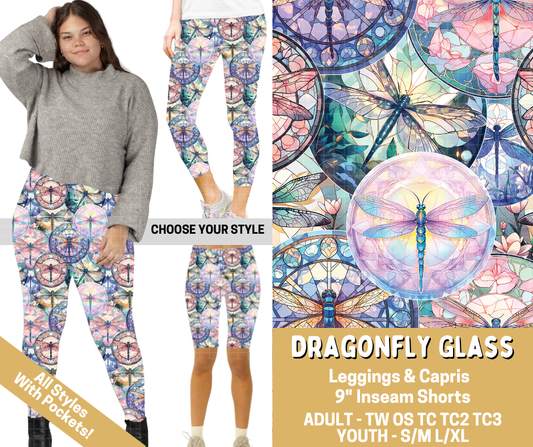 Preorder! Closes 2/26. ETA May. Dragonfly Glass Combo Legging Lengths
