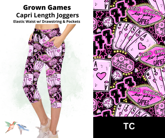 Grown Games Jogger Capri