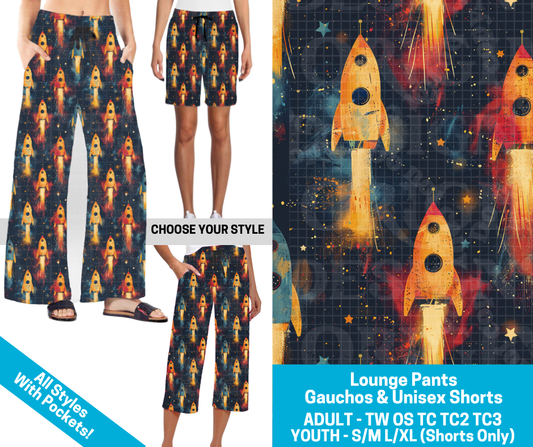 Preorder! Closes 2/11. ETA May. Retro Rockets Combo Lounge Lengths