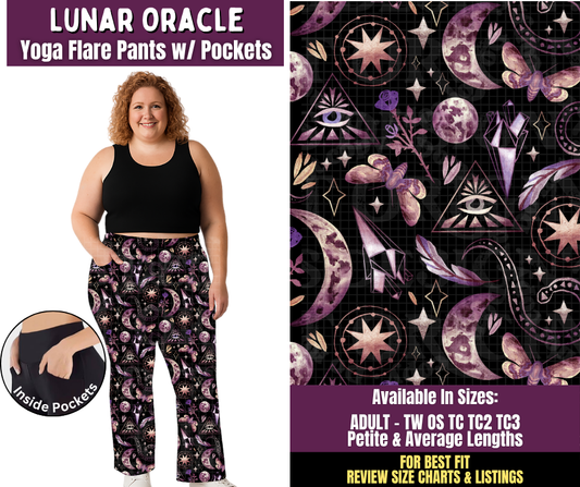 Preorder! Closes 11/4. ETA Feb. Lunar Oracle Yoga Flare Pants