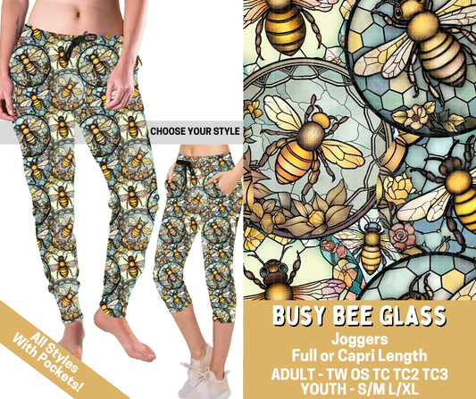 Preorder! Closes 2/26. ETA May. Busy Bee Glass Combo Jogger Lengths