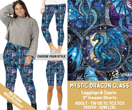 Preorder! Closes 2/26. ETA May. Mystic Dragon Glass Combo Legging Lengths