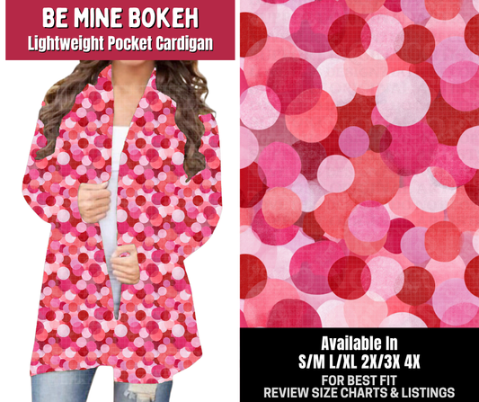 Preorder! Closes 10/14. ETA Jan. Be Mine Bokeh Pocket Cardigan