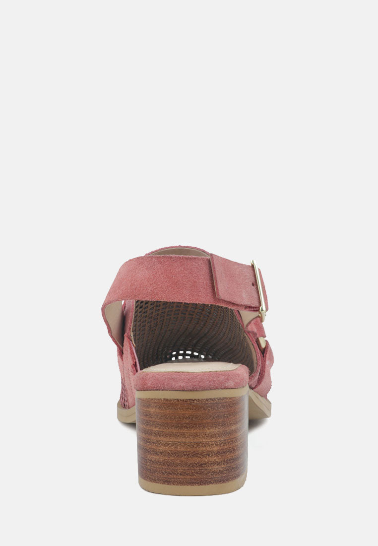 Rosalie Block Heeled Sandal