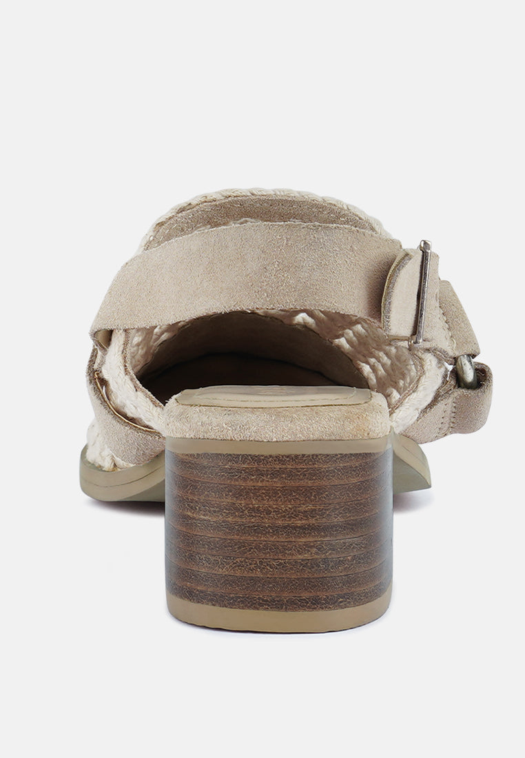 Rosalie Block Heeled Sandal