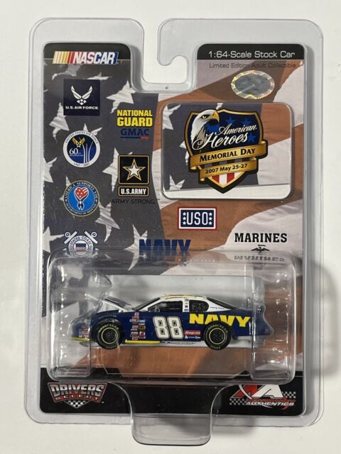 RARE NASCAR Navy Marines Shane Huffman #88 2007 Monte Carlo Limited Edition 1/64