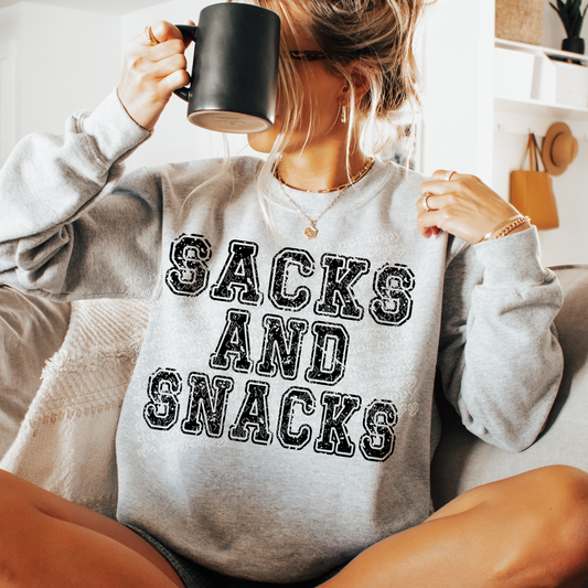 SACKS AND SNACKS SWEATSHIRT