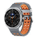 grey orange - silver