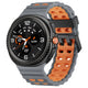 grey orange - black