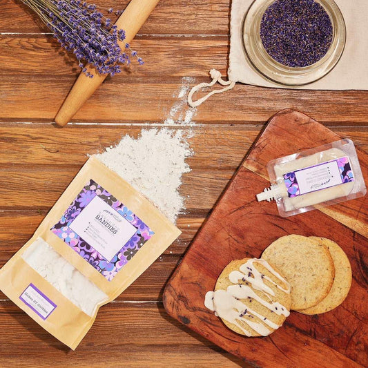 Sandies - A Lavender Shortbread Cookie Kit