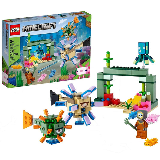 LEGO Minecraft The Guardian Battle 21180 Building Set (Retired Soon)