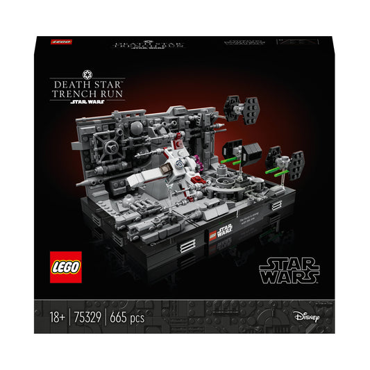 LEGO Star Wars Death Star Trench Run Diorama Set 75329