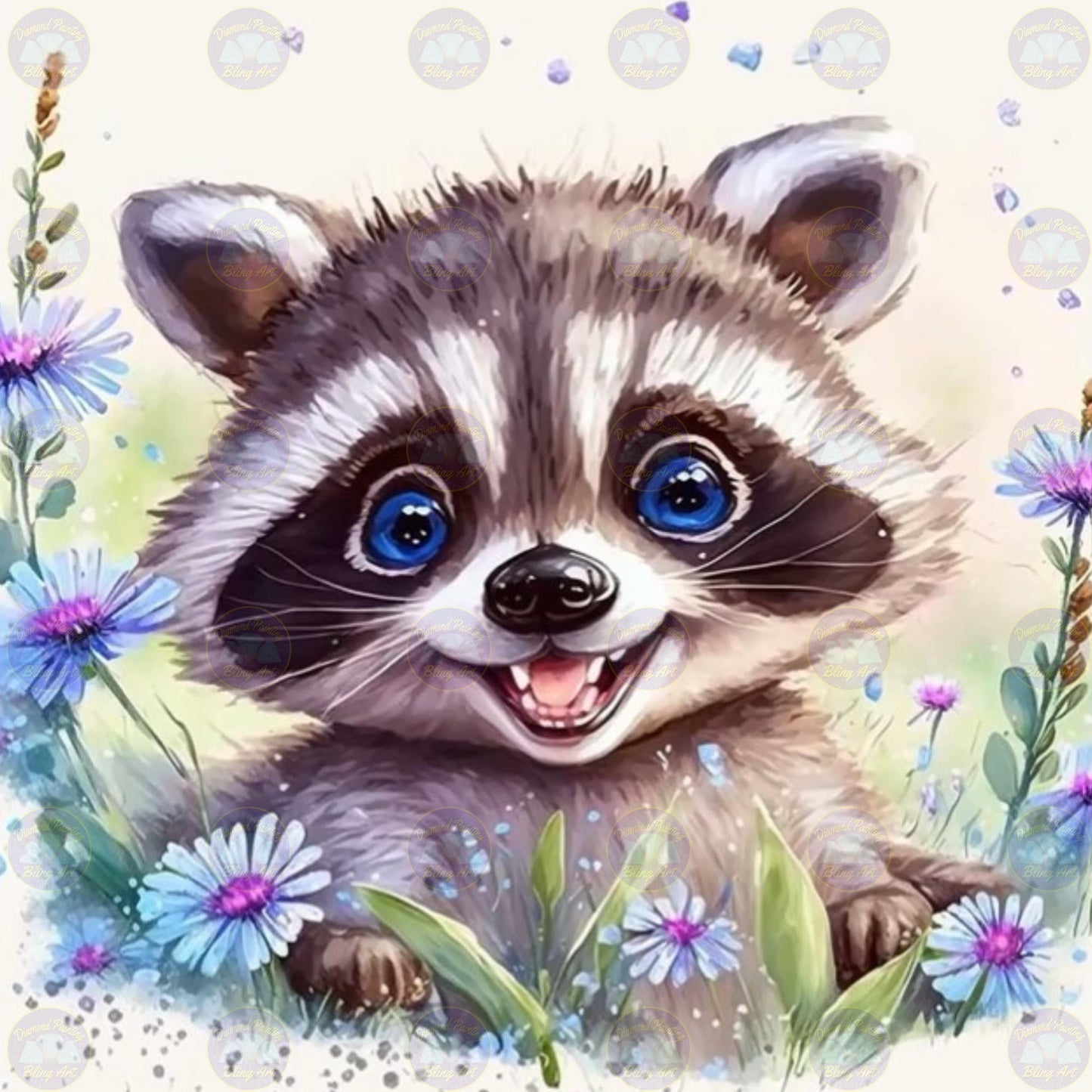 Smiling Raccoon