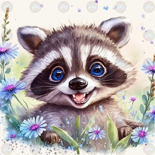 Smiling Raccoon