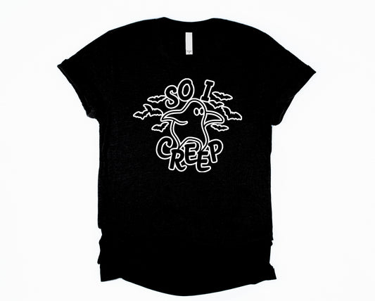 So I Creep halloween Graphic Tee