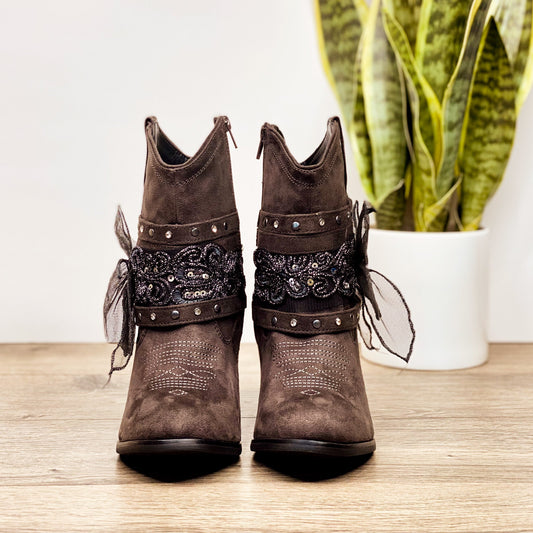 Stash Bootie in Grey