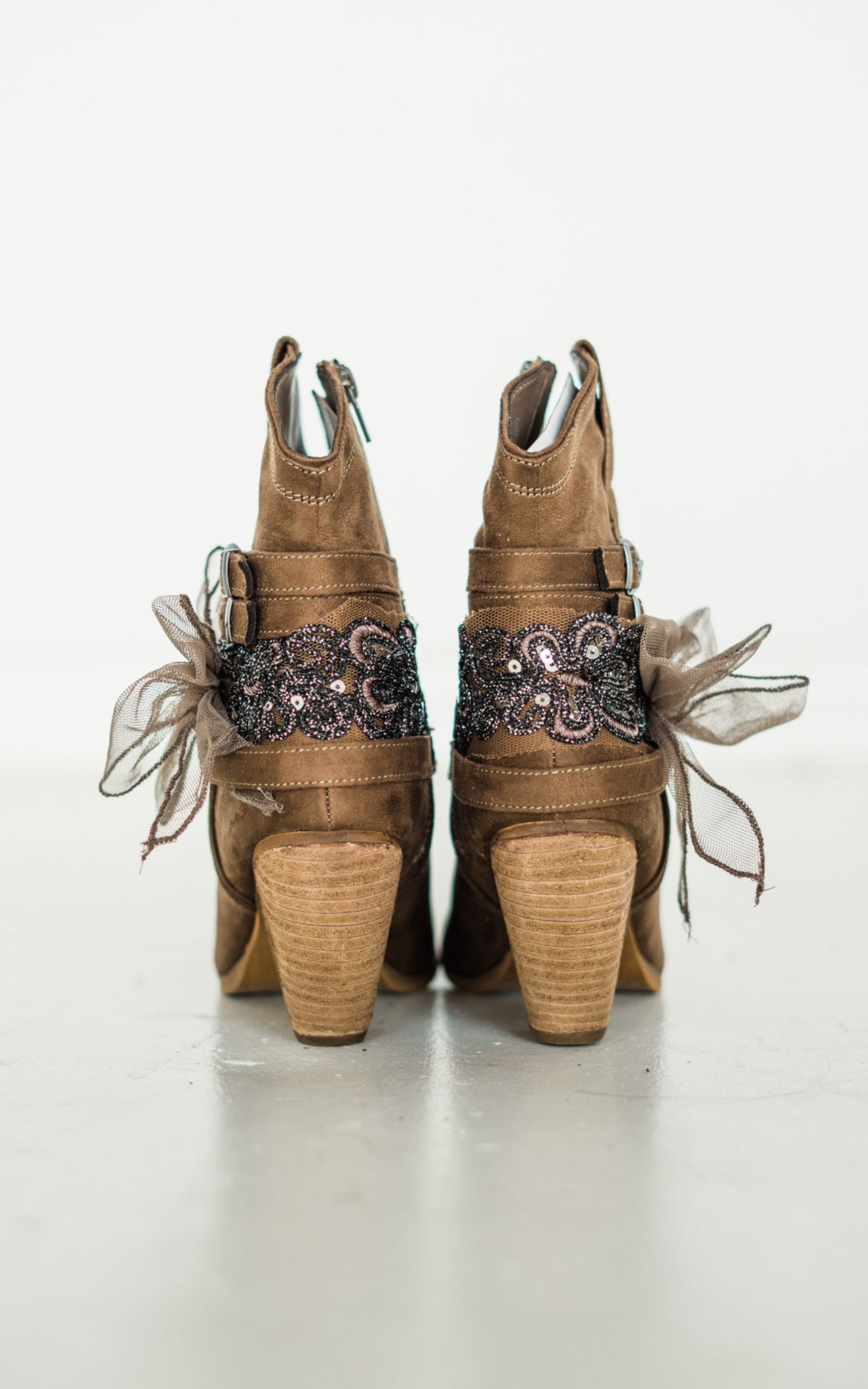 Stash Bootie in Taupe