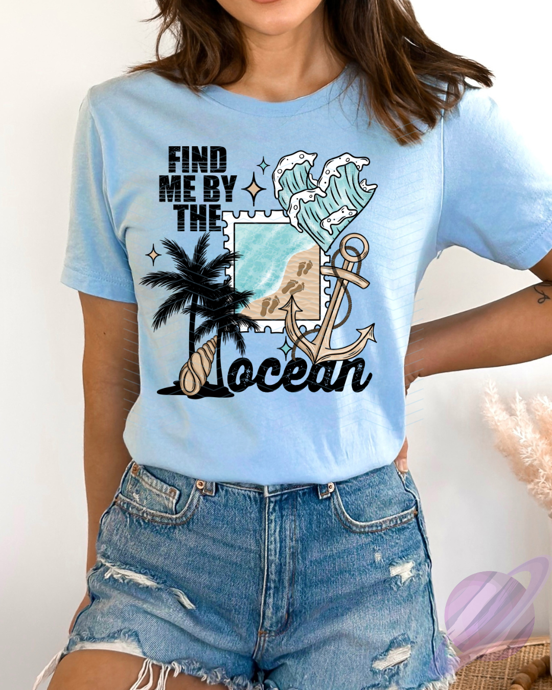 FIND ME BY THE OCEAN TEE