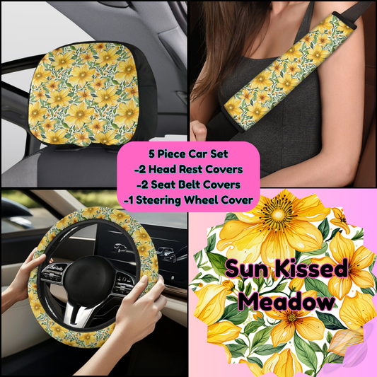 5 PIECE CAR SET-SUN KISSED MEADOW-PREORDER CLOSING 9/5