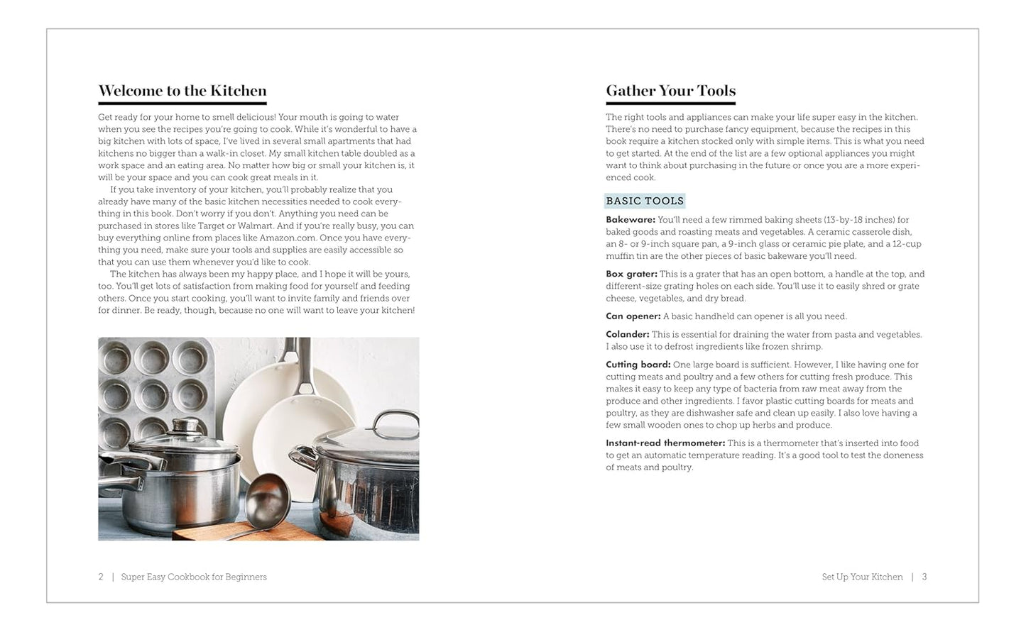 Super Easy Cookbook for Beginners: 5-Ingredient Recipes and Essential Techniques to Get You Started in the Kitchen (Spiral Bound)